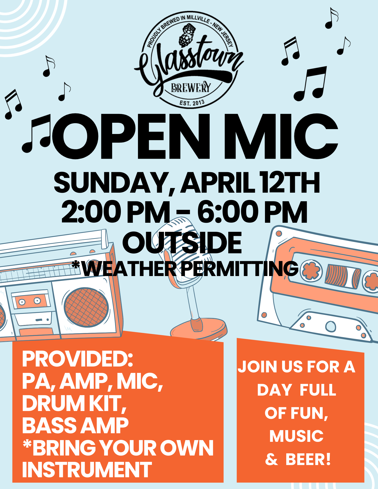 Poster for Open Mic