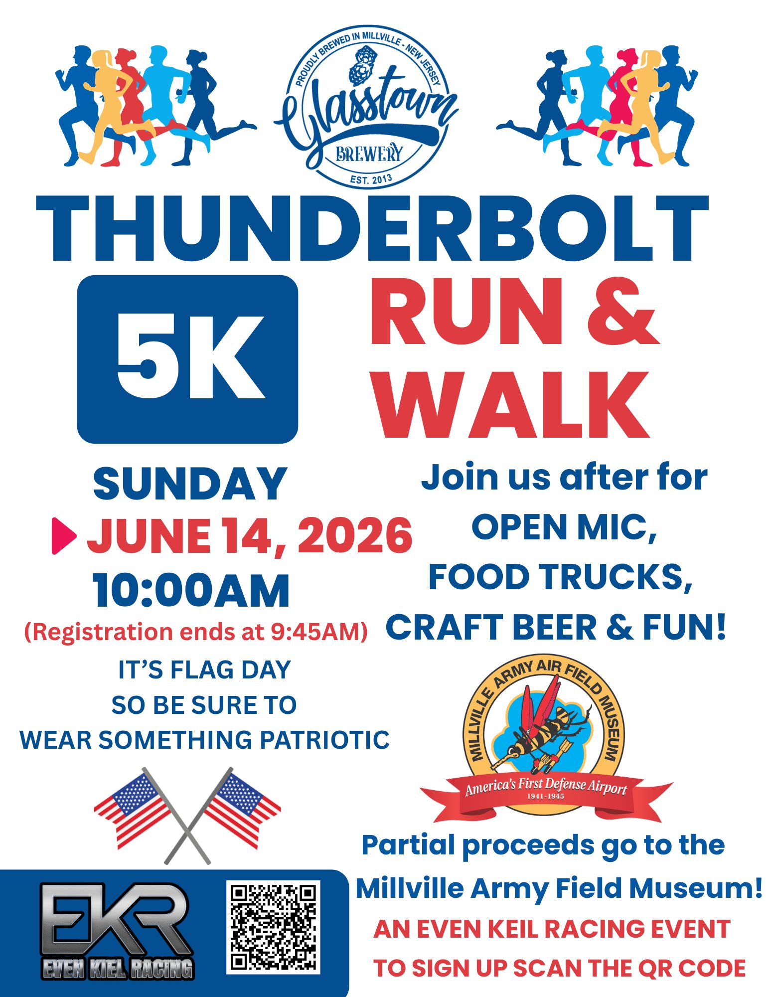 Poster for Thunderbolt 5K Run & Walk